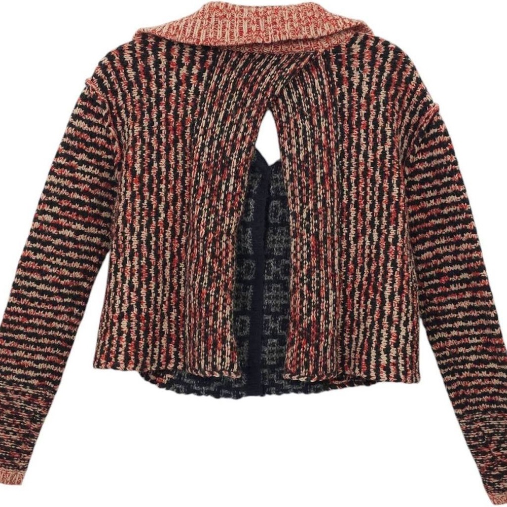 FREE PEOPLE Women’s split back cardigan sweater - Picture 16 of 16